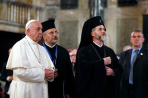 Popiežius paragino bulgarus „atverti širdis“ migrantams
