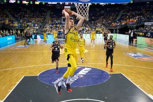 „Alba“ su R. Giedraičiu Vokietijoje šventė lengvą pergalę