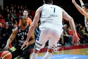 „Rytas“ sutriuškino „Skycop“ komandą, bet aukščiau trečios vietos nepakils