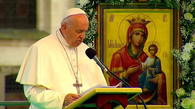 Popiežiaus Pranciškaus prašymas bulgarams: atverkite širdis ir duris pabėgėliams