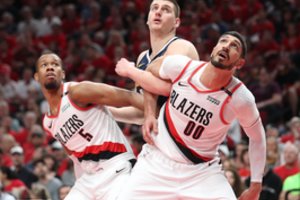 Po keturių pratęsimų atsigavęs „Nuggets“ smogė Portlandui