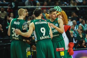 „Žalgiriui“ viena ranka pasiekiamas LKL titulas – tereikia įveikti „Dzūkiją“