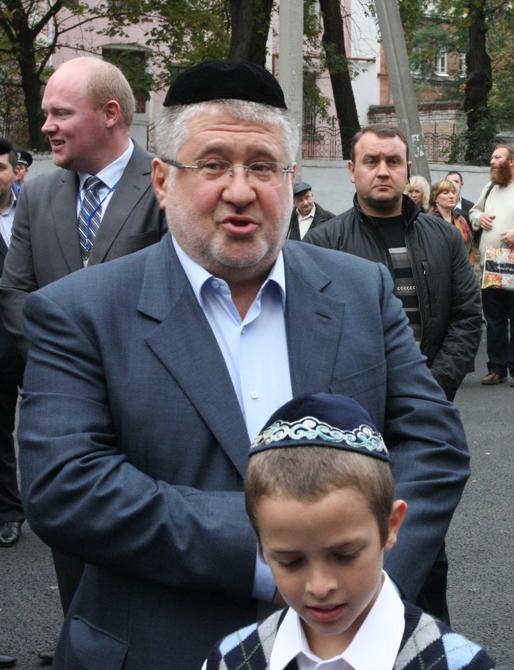 I. Kolomoiskis 2011 metais buvo išrintas Europos žydų sąjungos prezidentu.<br> Scanpix/Reuters nuotr.