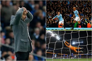 Fantastiško įvarčio galėjo ir nebūti – J. Guardiola atskleidė, ką prieš smūgį šaukė gynėjui