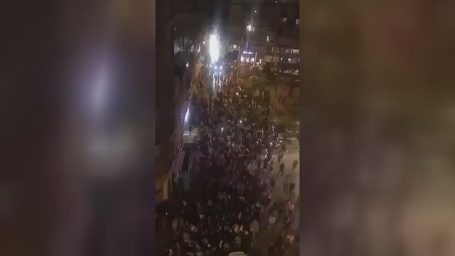 Stambulo gyventojai protestuoja prieš pakartotinius mero rinkimus