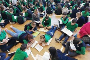 Mėgstantys skaityti knygas siekia rekordo