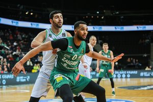 „Žalgiris“ sutriuškino „Dzūkiją“ ir laimėjo LKL reguliarųjį sezoną