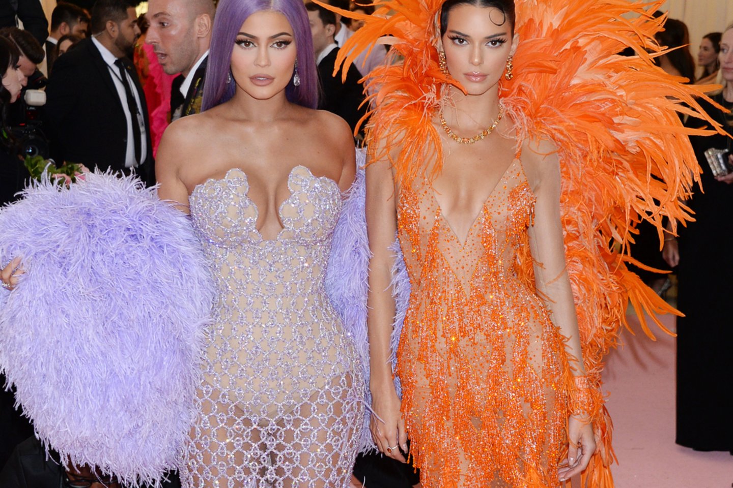 Seserys Kylie ir Kendall Jenner. <br>Scanpix nuotr. 