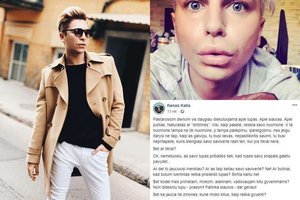 Po grožio peiliu ne kartą gulęsis lietuviškasis Kenas dėjo atkirtį kritikuojantiems