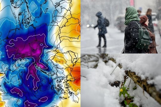 Europa drebės nuo dar vieno arktinio šalčio įsiveržimo, temperatūrų anomalijos – iki 35 laipsnių