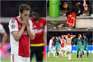 Po smūgio Čempionų lygoje „Ajax“ atskleidė žiauriąją futbolo pusę: „Žemė slydo iš po kojų“
