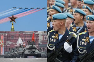 Pergalės diena Maskvoje – be svečių ir V. Putino remiamų diktatorių