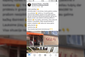 Studento įrašą pastebėję internautai negalėjo patikėti, kad tai vyksta Lietuvoje