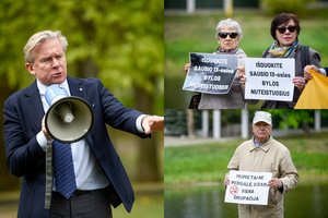 Konservatoriai darsyk kreipiasi į valdančiuosius dėl Georgijaus juostelių draudimo