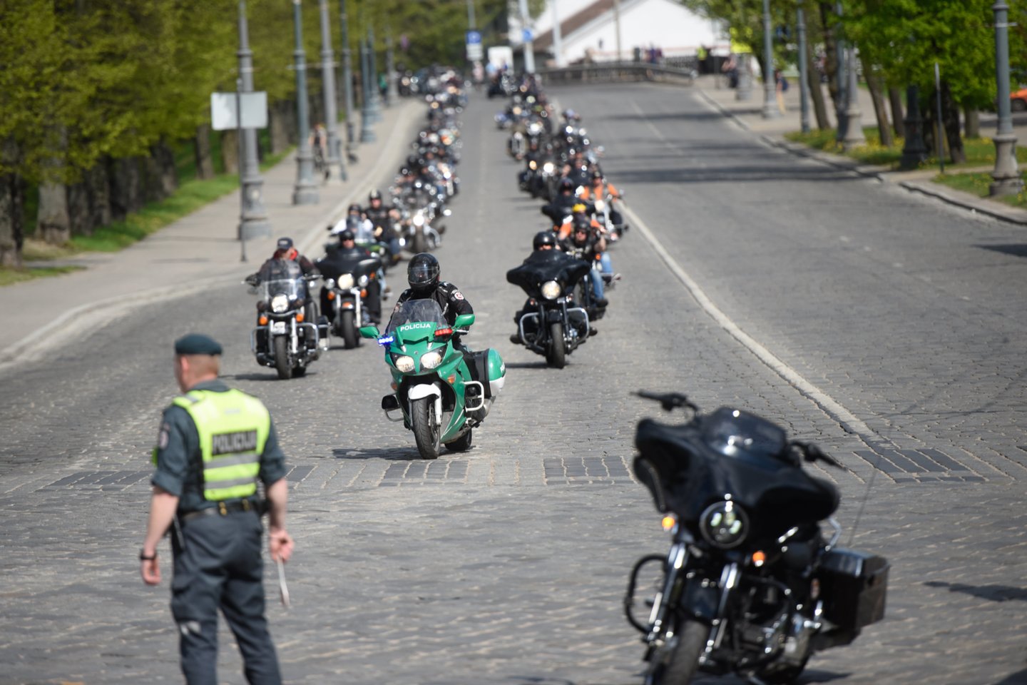 Bus siekiama panaikinti motociklininkus diskriminuojančias įstatymų nuostatas.<br>D.Umbraso asociatyvi nuotr.