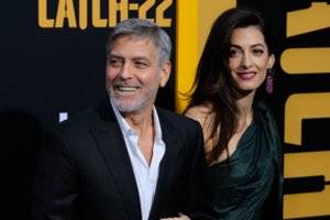 Netylant gandams George'as Clooney atsakė, ar taps karališkojo kūdikio krikštatėviu
