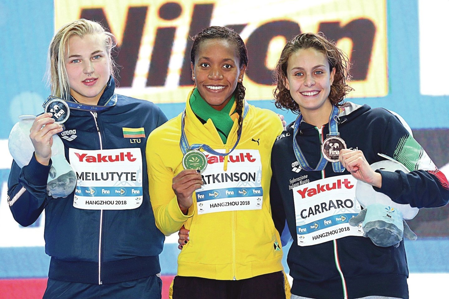Viena geriausių šalies plaukikių per visą šalies istoriją Rūta Meilutytė<br>AP nuotr.