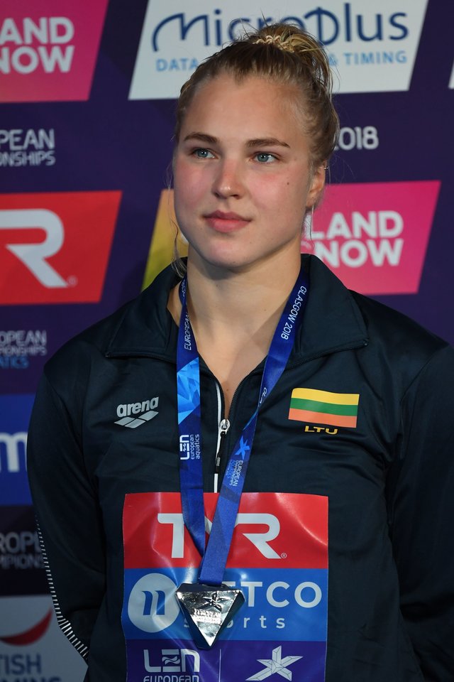 Viena geriausių šalies plaukikių per visą šalies istoriją Rūta Meilutytė<br>AFP/Reuters/Scanpix nuotr.
