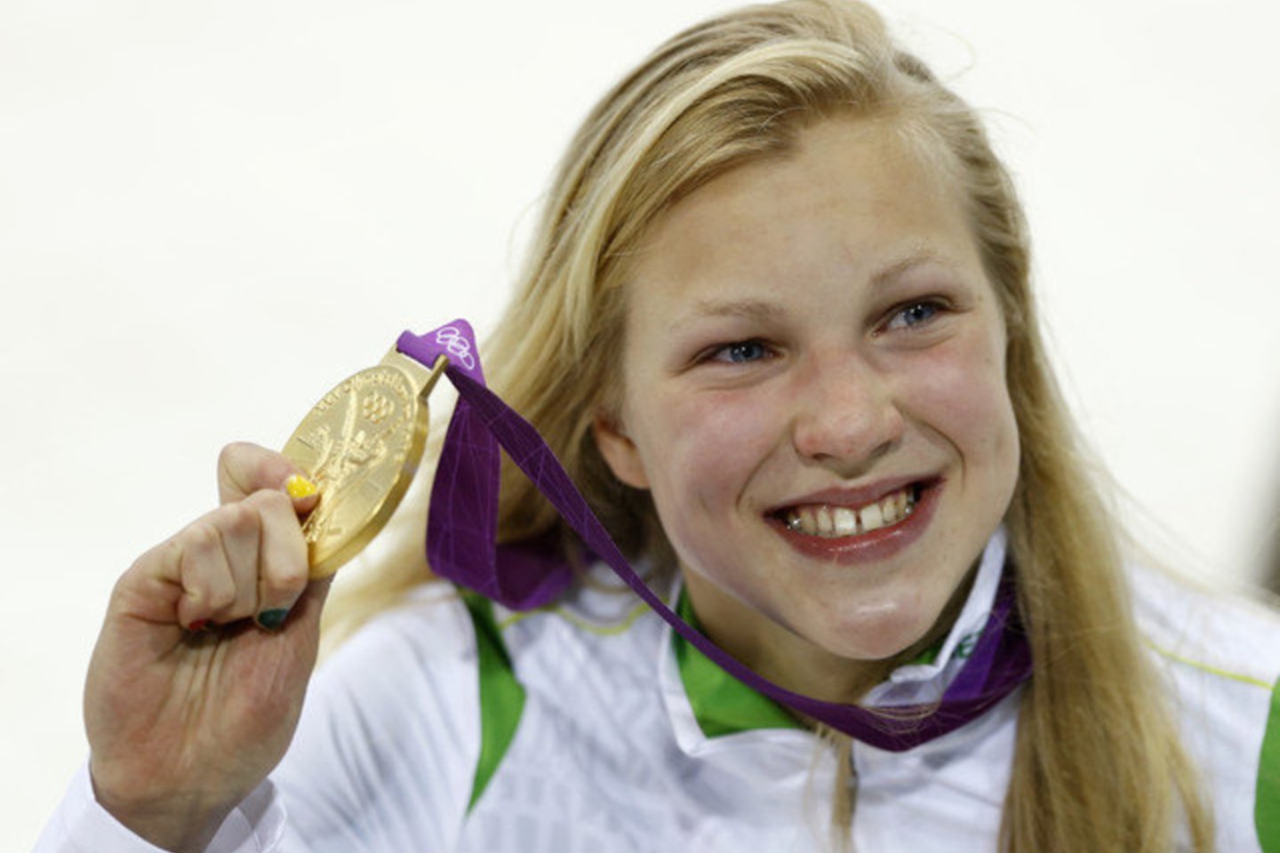 Viena geriausių šalies plaukikių per visą šalies istoriją Rūta Meilutytė<br>AP
