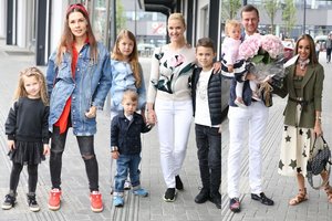 Garsenybės džiaugėsi modeliais tapusiais vaikais: tarp jų ir neseniai pagimdžiusi Vilma Javtokienė