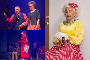 98-erių senjorė ryžosi žengti podiumu: pasirodė mados festivalyje