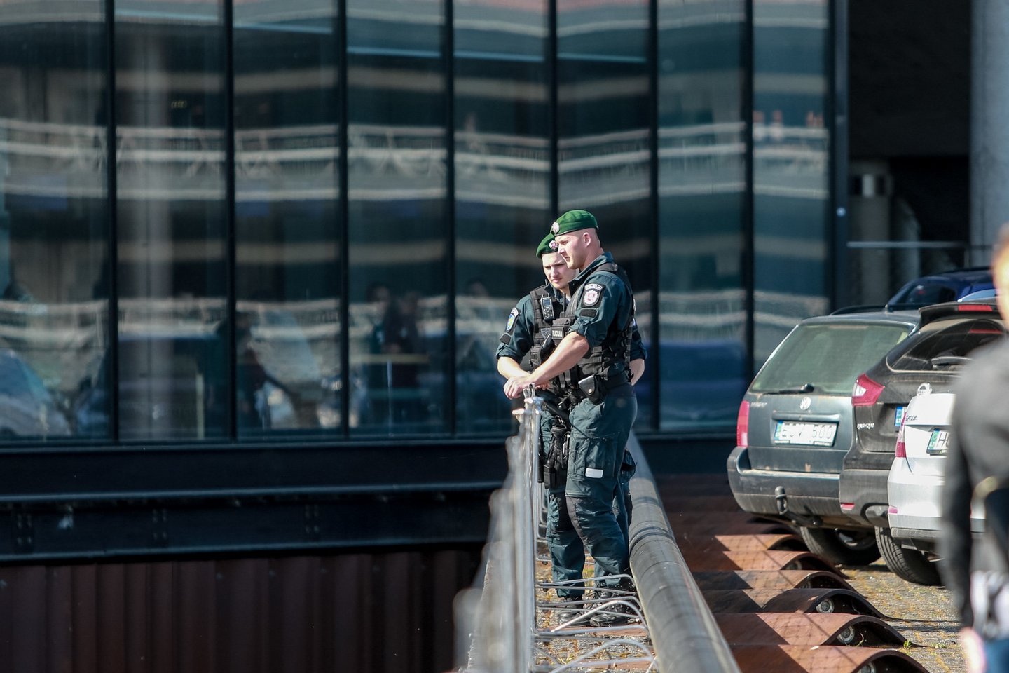 „Ryto“ gerbėjai surengė kuklias eitynes į „Žalgirio“ areną.<br> G.Bitvinsko nuotr.