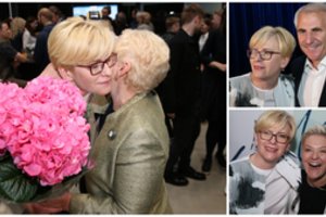 Ingridos Šimonytės štabe aidi plojimai: kandidatė aplenkė Saulių Skvernelį