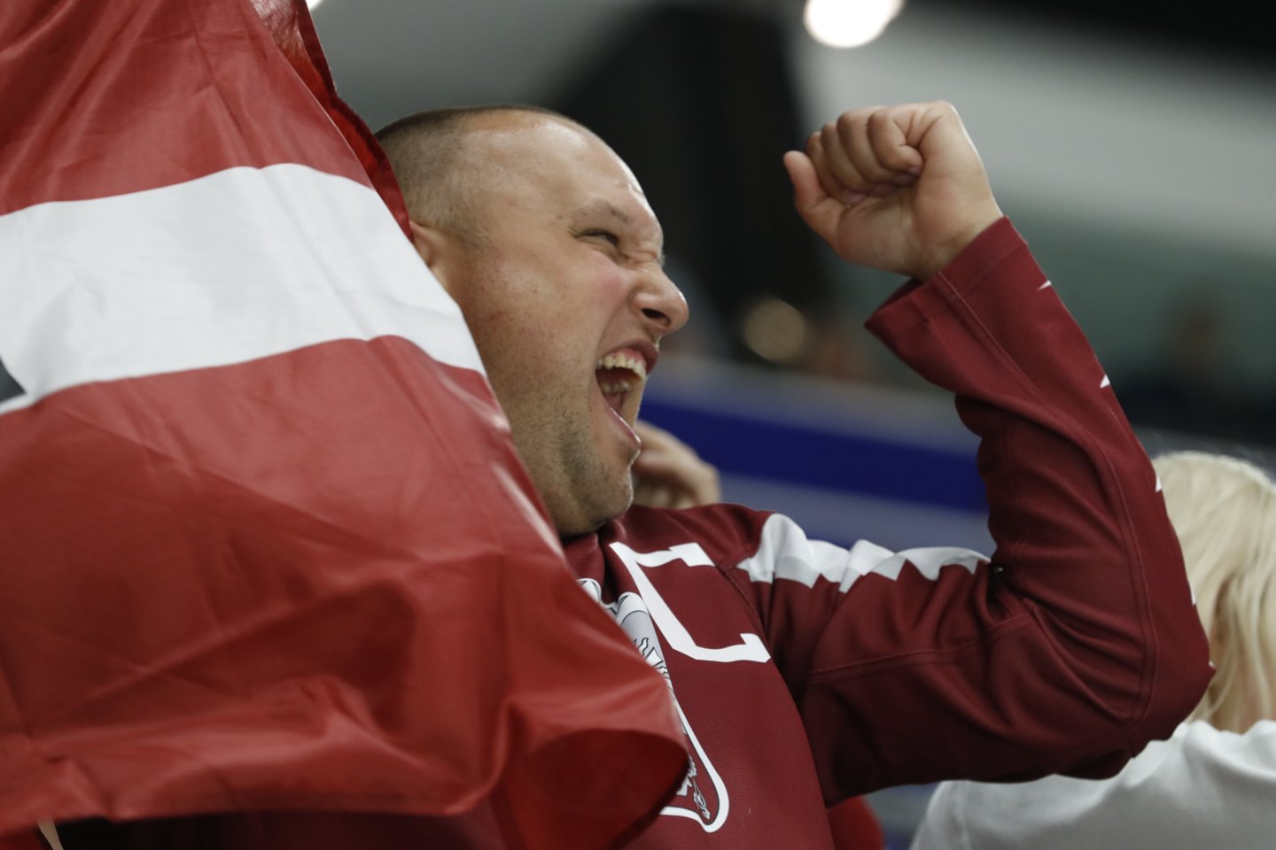  Latvija nusileido šveicarams.<br> AFP/Reuters/Scanpix nuotr.