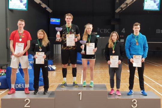 Paaiškėjo Lietuvos badmintono čempionai