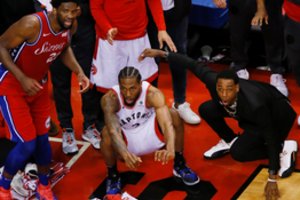 Buvęs J. Valančiūno klubas sukėlė emocijų bombą: K. Leonardo metimas krepšinio pasaulį varė iš proto, o „76ers“ privertė ašaroti