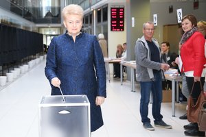 Dalia Grybauskaitė įvertino rinkimų rezultatus: „Parodė Lietuvos visuomenės brandą“