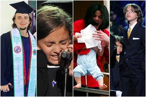 M. Jacksono vaikai užaugo: pro langą vos neišmestas Blanketas – žavus 17-metis