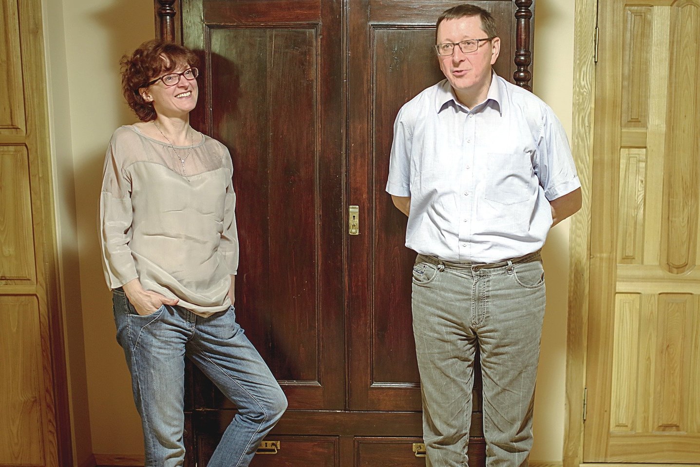 V.Šerėnas su žmona Dalia prieš keturis dešimtmečius susipažino studijuodami ekonomiką Vilniaus universitete.<br> V.Ščiavinsko nuotr.