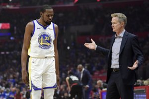 Prastos žinios „Warriors“ komandai: seriją su „Blazers“ pradės be K. Duranto