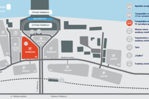 Atvykusius keleivius Vilniaus oro uoste pavėžėjai pasitiks specialioje aikštelėje