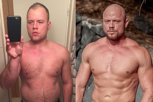 Iš kompleksuoto rubuilio į raumeningą „pleibojų“: lietuvis Tenerifėje tapo moterų svajone