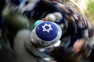 Antisemitinių nusikaltimų skaičius Vokietijoje išaugo penktadaliu
