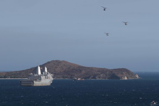 Papua Naujojoje Gvinėjoje po smarkaus žemės drebėjimo paskelbtas cunamių pavojus 