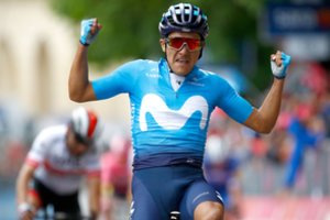 Ketvirtąjį „Giro d'Italia“ etapą laimėjo ekvadorietis R. Carapazas