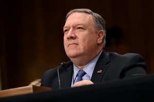 JAV valstybės sekretorius M. Pompeo: JAV nenori karo su Iranu