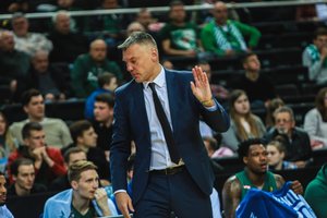 Š. Jasikevičius įvertino jų gynybą draskiusį K. Kanterį: „Pusė jo taškų – mūsų nesusipratimas“