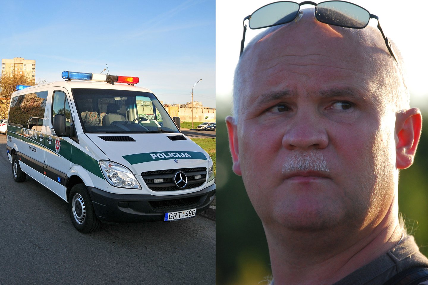 Kauno rajono savivaldybės Viešosios tvarkos skyriaus vedėjas peiliu sužalojo vairuotoją.<br>Lrytas.lt koliažas