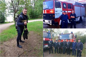 Ugniagesybos genas: jau nuo mažens norėjęs būti ugniagesiu pasekė tėvo pėdomis