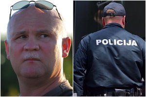 Po dūrio peiliu vairuotojui buvęs Garliavos policijos vadovas pateikė savo versiją