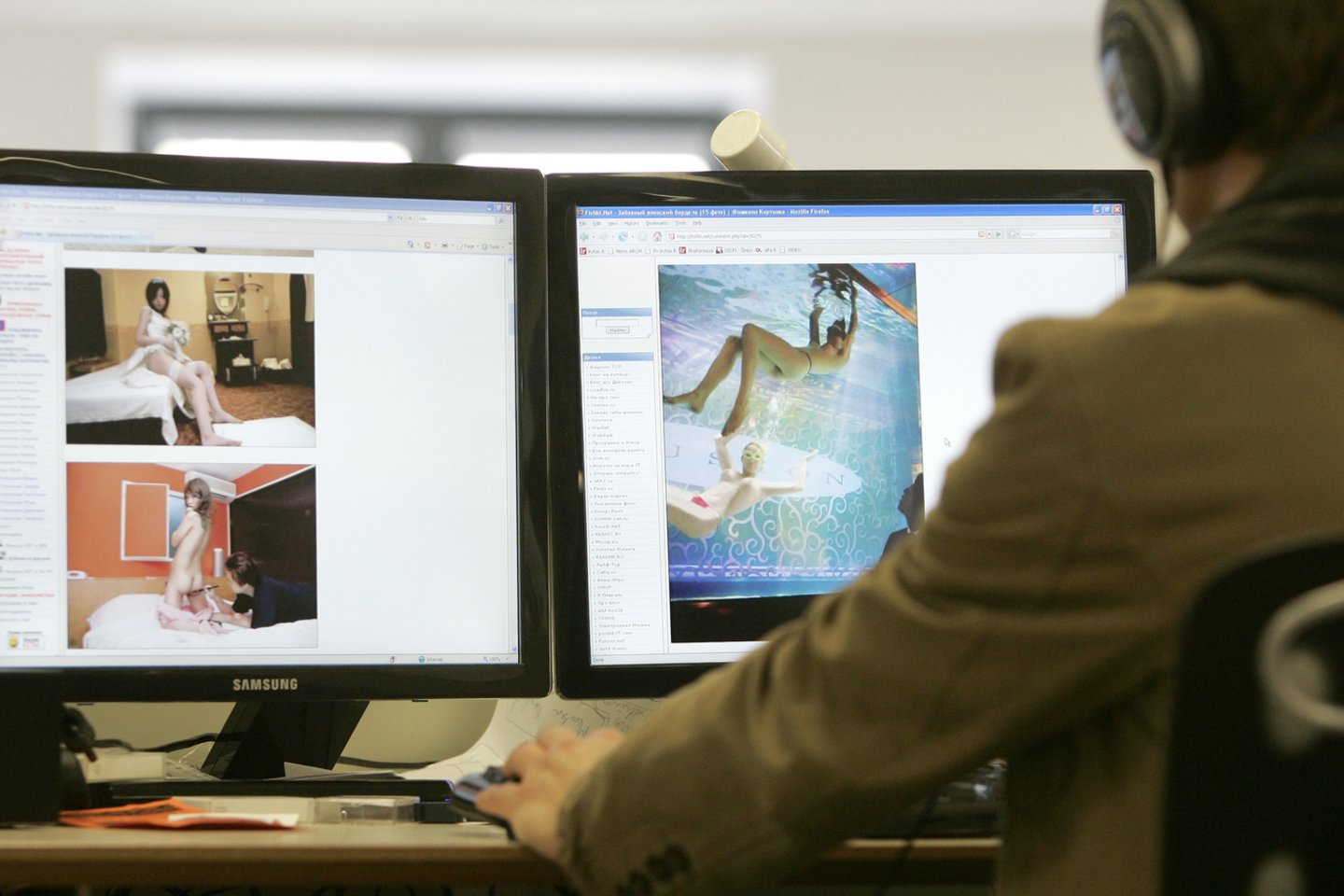 Šilalės įmonėje atlikta krata dėl neteisėto disponavimo vaikų pornografija.