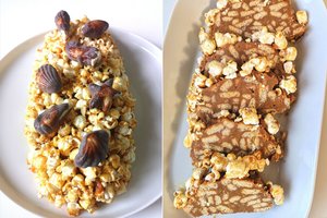 Druskininkų tortų turnyras: nekeptas sūrios karamelės tortas „Sūrūs Baltijos linkėjimai“