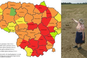 Klimato kaita smogė ir Lietuvai: svarsto dėl stichinės sausros paskelbimo