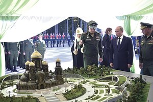 Propagandos tikslais Rusijoje išdygs dar vienas įspūdingas statinys