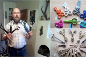 Prieš pradėdamas rinkti neįprastą kolekciją kelmiškis atsiklausė žmonos leidimo