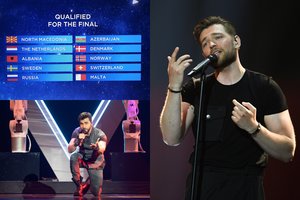 Jurijus Veklenko į „Eurovizijos“ finalą nepateko